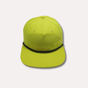 Gorras de Béisbol Unisex Personalizadas con Logotipo Bordado en Neón, 5 Paneles, Malla Transpirable, Tela de Algodón y Cobre, Ajustables con Hebilla - Product Image 1
