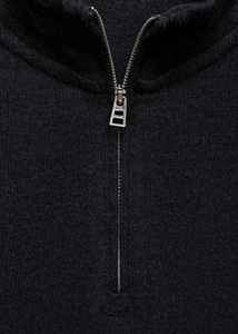 Winter Fleece Men's Quarter Zip High Quality Low MOQ Breathable <b>Hoodies</b> Comfortable - Product Image 6