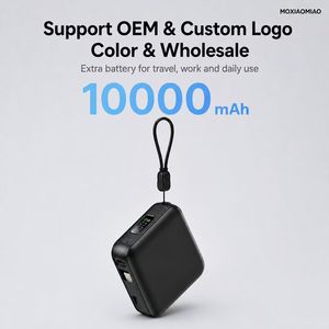 <span class=keywords><strong>Batterie</strong></span> externe B2B de qualité supérieure 10000mAh 22.5W à charge rapide avec câble Type C, couleur personnalisée, OEM ODM - Product Image 1