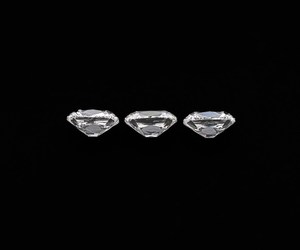 3.0 CT IGI Certified <b>Old</b> Mine Cut Lab Grown CVD Diamond <b>Cushion</b> Cut Color E Diamond Jewelry Set - Product Image 3