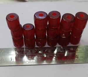 Cuentas de Vidrio Facetadas de Color Rojo Estilo Africano de 14 mm Hechas a Medida, Acabado Pulido Suave de Alta Calidad, Caja para Fabricación de Joyería - Product Image 6