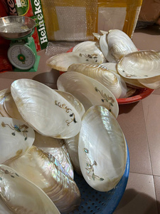 Abalone Shell Trinket Storage Vintage Seashell Brass Jewelry Box Bronze Jewelry Organizer Ancient-Style Dragon Seashell Gift Box - Product Image 5