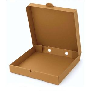Boîte à pizza en carton ondulé sur mesure avec logo personnalisé, emballage pour boulangerie et restauration rapide, prix de vente à l'exportation - Product Image 1