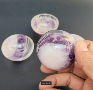 ถ้วยคริสตัลขัดเงาพลอยธรรมชาติทำด้วยมือของขวัญเรกิบำบัดจากการแกะสลักที่ดีที่สุด - Product Image 5