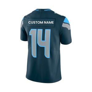 เสื้อเจอร์ซีย์แฟนอเมริกันฟุตบอลแบบสั่งทำพิเศษ ระบายอากาศได้ดี ซับเหงื่อ แขนสั้น ไซส์ใหญ่ ผลิตจากโพลีเอสเตอร์ 100% - Product Image 2