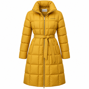 Chaqueta Acolchada de Burbujas para Mujer de Alta Calidad, con Logotipo Personalizado, Corte Ajustado, Casual, Otoñal, Ecológica, con Cuello Alto y Cálida - Product Image 3