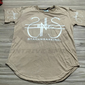 เสื้อยืดคุณภาพสูง ผ้าฝ้าย 100% ทรงปกติ ซักย้อมแบบแอซิดวอช เทคนิคพัฟฟ์ สไตล์สตรีทแวร์ ระบายอากาศได้ดี เนื้อผ้าหนา 220gsm แบบถัก - Product Image 1