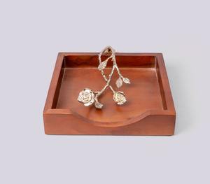 Porte-mouchoirs en bois de qualité supérieure au design moderne - Product Image 2