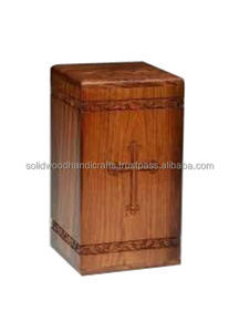 Nouveau design d'urnes funéraires en bois pour adultes urnes funéraires urnes funéraires taille personnalisée fournitures funéraires - Product Image 2