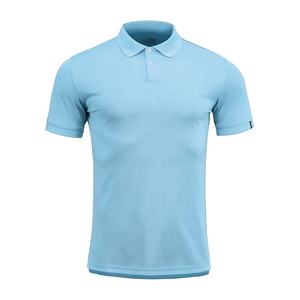 OEM personalizado bordado 2025 Regular Piqué algodón para Polos moda Casual Street Work llanura hombres Camiseta 100% algodón - Product Image 1