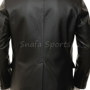 เสื้อโค้ทหนังฤดูหนาว หนา อุ่น ทันสมัย พรีเมียม ทนทาน แฟชั่น โมเดิร์น ยาว ดีไซน์เนอร์ ลำลอง - Product Image 5