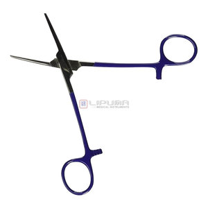 Pinces hémostatiques Kelly à verrouillage en acier inoxydable de qualité supérieure, couleur bleu roi, pour laboratoire dentaire, salle médicale et chirurgie. - Product Image 1