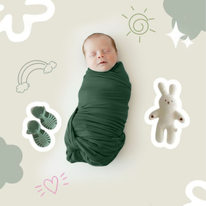Comfortable <b>Baby</b> <b>Swaddle</b> Blanket Soft Breathable Cotton Wrap - Product Image 2