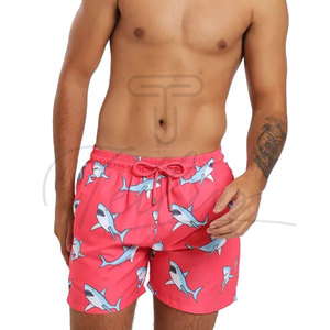 Shorts de plage décontractés de haute qualité, dernière conception, solides, respirants, grande taille, légers, service OEM sur mesure - Product Image 1