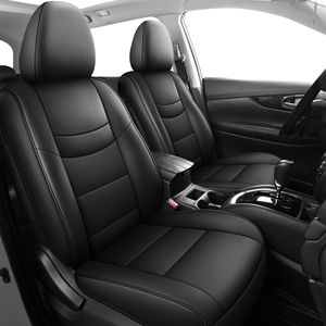 Fundas de Asiento de Cuero Sintético PVC Inodoras GXT Fit para Nissan X-Trail 2014-2020, Juego Completo - Product Image 1