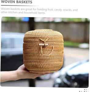 Meilleur Prix 2026 – Nouvelle Collection de Paniers Tressés en Rotin et Osier – Artisanat Tissé pour l'Organisation Domestique et le Rangement de Cuisine - Product Image 3