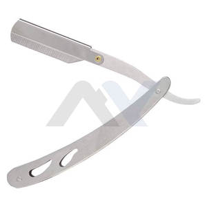 Rasoir droit professionnel pour barbier, rasoir de sécurité 100 % acier inoxydable, rasoir droit classique pour barbier pour un rasage précis - Product Image 6