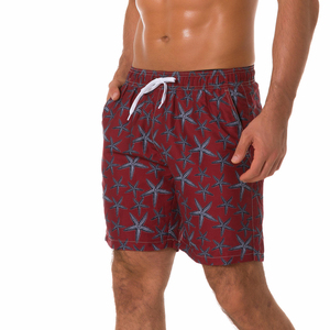 Men's <b>Black</b> <b>Board</b> Shorts With Teal Pineapple Print Quick Dry Elastic Waist Casual Short Shorts 100% Polyester - Product Image 5