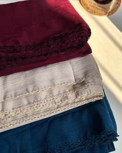 Luxury Woven <b>Scarf</b> Fabric Cotton Polyester Viscose Blend Designer Neckwear Textile Private Label OEM ODM Custom Manufacturer Sup - Product Image 4
