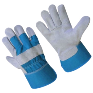 ถุงมือหนังวัวแท้คุณภาพสูง สำหรับงานอุตสาหกรรม ก่อสร้าง ทนทานต่อการเสียดสี ถุงมือป้องกันส่วนบุคคล - Product Image 5