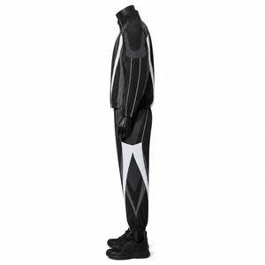 Conjunto Deportivo Personalizado al por Mayor para Hombre, Sudadera con Capucha Estilo Vintage, Corte Regular, Ropa Deportiva para Gimnasio, Mezcla de Algodón, OEM, Ligero y de Secado Rápido - Product Image 2