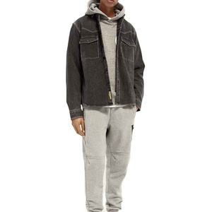 Chemise en jean mélangé de haute qualité, personnalisée, légère, formelle et décontractée, imprimée, anti-plis, à motif écossais pour homme - Product Image 6