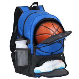 Sacs à dos de basketball légers couleur unie, best-sellers / Sacs de basketball personnalisables avec logo, faible MOQ - Product Image 6