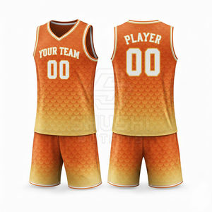 Ensembles respirants unisexes pour adultes, tailles plus grandes, logo imprimé en 3D de qualité personnalisée, nouveau modèle, uniforme de basket-ball du fabricant - Product Image 5