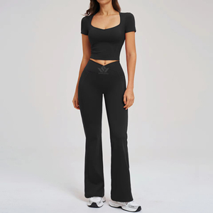 Women's Plus Size 2 Piece <b>Yoga</b> Set High Waist Leggings Sports Bra Quick Dry Breathable Stretch Gym Fitness <b>Pilates</b> Activewear - Product Image 6
