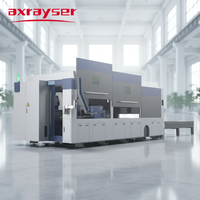 Machine de découpe laser à fibre Axrayser GP4015 à 3 axes avec servomoteur et refroidissement par eau pour tôles, 3000W haute puissance, table interchangeable