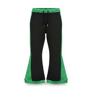 Pantalons de streetwear élégants, pantalons de jogging à jambe droite, pantalons hip hop imprimés en silicone 3D pour femmes - Product Image 1