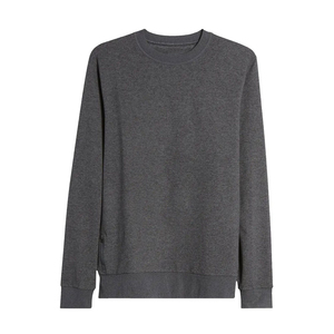 New Men's Round Neck Pullover <b>Sweatshirt</b> Autumn Spring <b>Long</b> Sleeved Fleece Winter Embroidered Techniques <b>Sweatshirts</b> OEM Size - Product Image 2