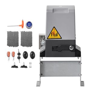 Apriporta Elettrico Scorrevole da 900W, Design Moderno Automatico per Cancelli fino a 20m (4409 libbre), Motore a Catena per Porte Avvolgibili - Product Image 1