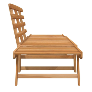 Durable Adjustable Modern Living room Pool Garden Acacia Minh Phuoc Furniture Adjustable <b>Bench</b> 2 Outdoor Furniture Patio <b>Bench</b> - Product Image 6