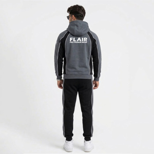 <b>Men</b>’s Regular Size Polyester Fleece Tracksuit <b>Set</b> – Premium Streetwear Hoodie & Jogger <b>Set</b> - Product Image 3