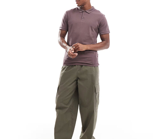 Camiseta Polo de Hombre de Alta Calidad, 100% Poliéster, Secado Rápido, Informal, Transpirable, de Malla, Manga Corta, para Verano - Product Image 3