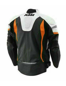 Men’s MotoCP Cowhide Leather <b>Racing</b> <b>Jacket</b>/Chaqueta – Premium Speed & Trackwear Gear Made To Measure CE Level 2 - Product Image 2