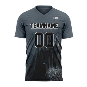 Custom Men's Soccer Uniform Personalized Football Jersey for Youth Team Name Number Logo Athletic <b>Gothic</b> Style Sport <b>Shirt</b> - Product Image 4
