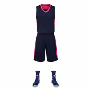 Kids and Adult Basketball Jerseys Set Breathable Team Sports Suit Uniforms Jerseys Competition Ball Jerseys Custom <b>Name</b> Number - Product Image 4