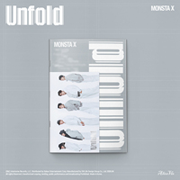 MONSTA X 3er Álbum Coreano [Unfold] (Versión Heartbreak) / Versión Thirst Ver. / Heal Ver. / Versión en vivo/real/realista. CD Oficial para Todas las Edades
