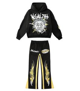 Chándales de hombre DTG DTF estampado casual transpirable jogging outfit slim fit chándal de gimnasio de dos piezas entrenamiento atlético 2025 - Product Image 1