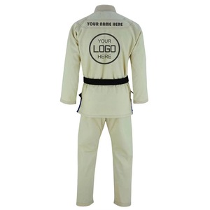 Kimono de Jiu Jitsu Brasileño al por Mayor, Uniforme Personalizado de Marca, para Competencia y Entrenamiento, Tejido de Algodón Perla, Fabricante OEM - Product Image 1