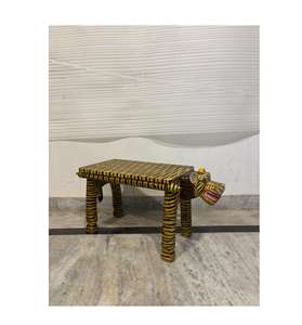 Tiger Design Wooden Coffee Table Animal Shape <b>Stool</b> Painted Decorative Furniture Accent Table for Living Room Home Use - Product Image 3