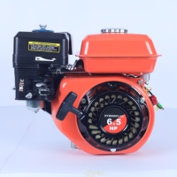 Moteur à essence Hydroplus 6,5 HP haute puissance, 4 temps, monocylindre, 196 CC, Euro 1, refroidi par air, en acier inoxydable, pour machines