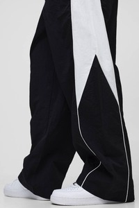 Pantalones Deportivos de Alta Calidad para Hombre, Reflectantes, Holgados, con Diseño de Bloques de Color, Cortavientos, Peso Medio, ODM - Product Image 6