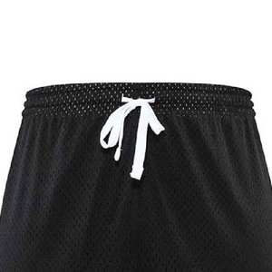 กางเกงบาสเก็ตบอลชายผ้าตาข่ายพิมพ์โลโก้ตามสั่ง ลายทาง สไตล์สตรีท  พร้อมเชือกผูกเอว สำหรับออกกำลังกายในฤดูร้อน - Product Image 2
