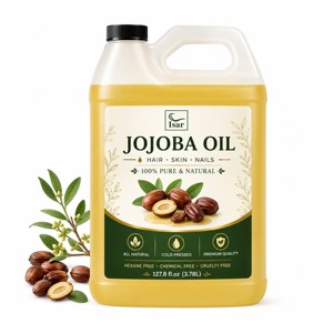 Huile de Jojoba Premium pour les Soins de la Peau et la Croissance des Cheveux, 100% Pure, Pressée à Froid, Convient à Tous les Types de Peau et de Cuir Chevelu - Product Image 2