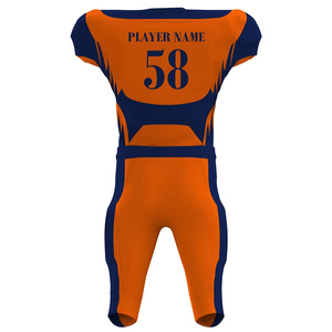 OEM Private Label Personalized American Football Uniform Set with <b>Athletic</b> Fit and Premium Fabric Quality American Football Set - Product Image 2