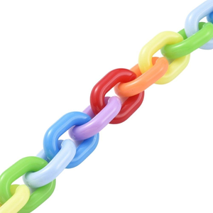 สร้อยเชื่อมเรซิ่นแบบสั่งทำพิเศษ ประดับด้วยลูกปัดเรซิ่นหลากสีขนาดใหญ่ เหมาะสำหรับขายต่อ - Product Image 1