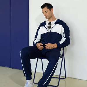 Colección de Invierno, Chándal Deportivo Ligero de Algodón para Hombre, Personalizado, con Forro Polar Técnico, Elástico en Cuatro Direcciones, Transpirable, con Bordado - Product Image 6